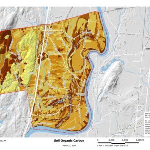 Hatfield map of soil organic carbon density