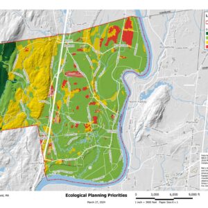 Hatfield map of ecological planning priorities